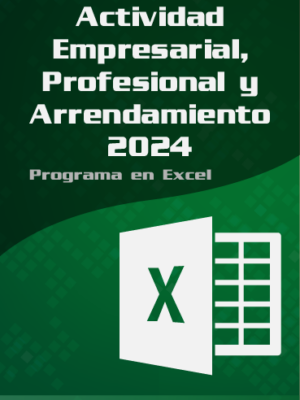 Programa Contable Actividad Empresarial, Profesional y Arrendamiento (AEPA) 2024