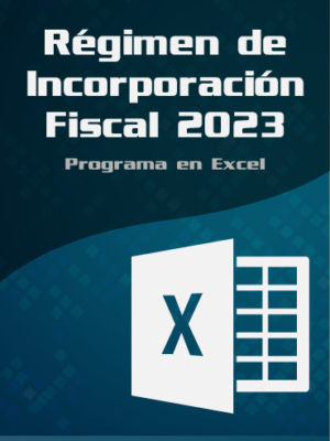 Programa Contable Régimen de Incorporación Fiscal (RIF) 2023